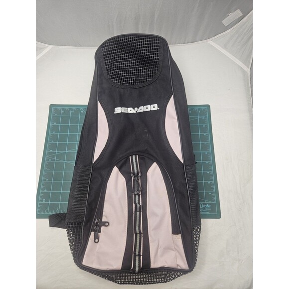 Sea Doo Scuba Diving Snorkel Fins Flippers Sling Backpack (Bag Only) Pink - Picture 1 of 11